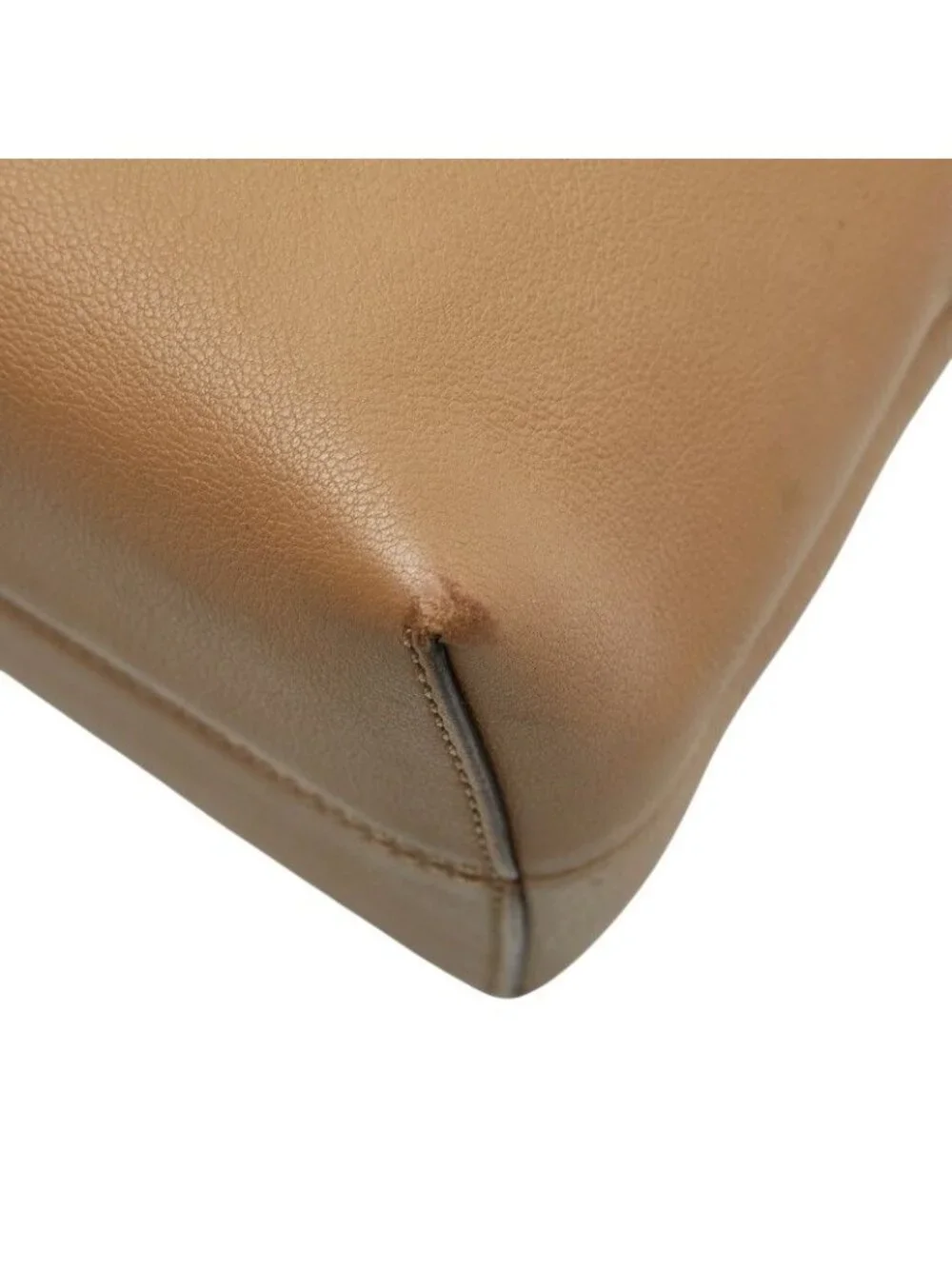 Fendi by the Way Medium Shoulder Bag Beige Black Leather